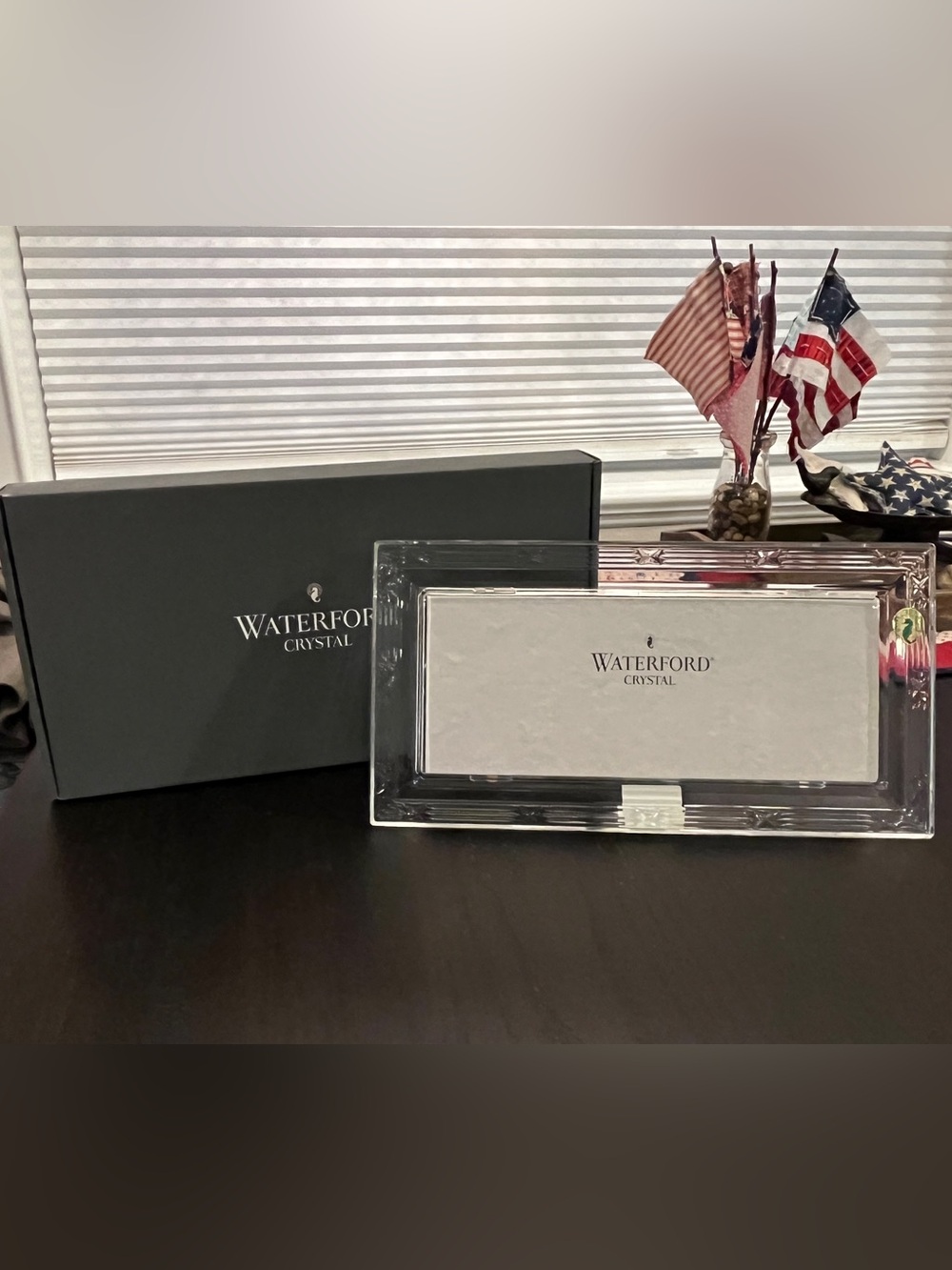 NIB Waterford Crystal Radcliff Panoramic Picture Frame